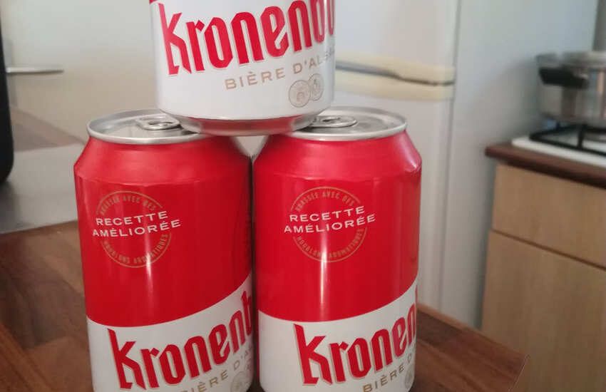 Französische Produkte - Kronenbourg Bier